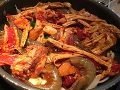 双人焖锅-猪啊牛呀羊啊铜盘烤肉(正大广场店)