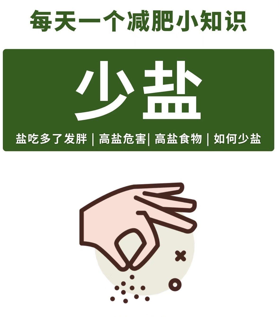 减肥为什么少吃盐百科在线