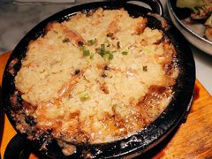 石板蒜蓉虾-小菜园新徽菜(泰州茂业店)