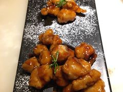 雪花糖醋里脊-绿茶餐厅(西单老佛爷店)
