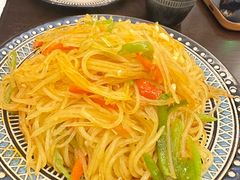 酸辣土豆丝tudusi-百格里格.Uyghur cuisine(百色路店)