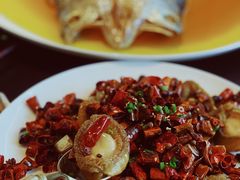 辣子鸡汁焗鲍鱼-甄御•海鲜新青岛菜(麦岛店)