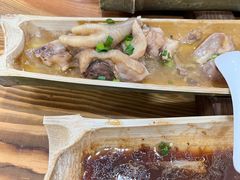 -胡须哥网红竹筒菜