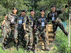 成都九九战队成员酷照-勇士之星真人CS·团建·拓展(清水河公园店)