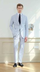 点击看大图 -怒马会 全麻衬西装高级定制