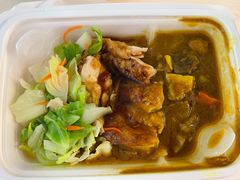 双拼牛肉咖喱鸡排饭-和合谷(建外中海店)