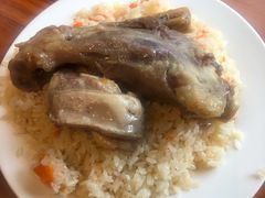 豪华羊腿饭-巴依家新疆手抓饭(菱角湖万达店)