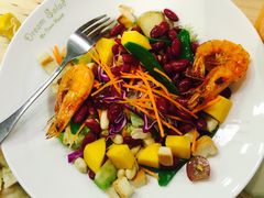 芒果爱大虾沙拉-Dreamsalad梦想轻厨(健康轻食·减脂沙拉·意面·祖庙店)