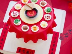 -咖咖熊蛋糕定制·英国蓝风车动物性淡奶油