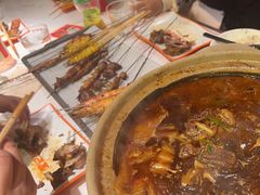 -宝记烧烤·碳锅羊肉·羊蝎子火锅·夜食社(文体路创始店)