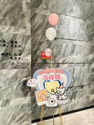 -团子宝宝宴派对百日宴生日布置策划·求婚策划·气球布置别墅民宿