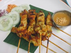 烤鸡肉串-Cha Cha's Beach Cafe