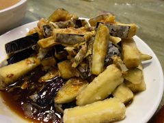 蛤蜊肉拌茄子-华春餐馆(鱼山路店)
