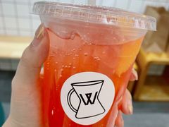 草莓西柚苏打水-W Coffee(船板巷店)