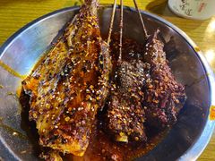 烤巴掌耗儿鱼-袁师傅烤肉(弹子石店)