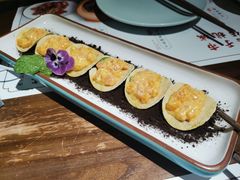 三文鱼鲜果色拉-宴鲜森·老底子杭帮菜(河坊街店)