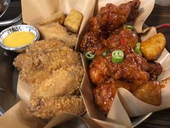 双拼炸鸡-富乐满韩国正宗炸鸡韩国料理(虹泉路店)