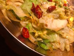 干锅圆白菜-绿茶餐厅(蓝色港湾店)
