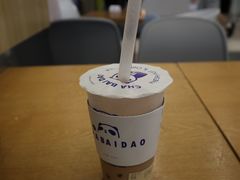 桂花酒酿奶茶-茶百道(人信汇店)