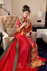 -桃子造型婚纱礼服(凤起广场店)