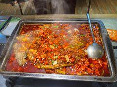 -探鱼·鲜青椒爽麻烤鱼(番禺万达店)