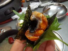 -围炉肉舍•炭烤活鳗•丹东海鲜烤肉(步行街店)