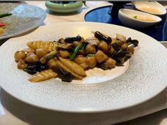 野菜山药炒鲜贝-双子楼大酒店(城开国际写字楼店)