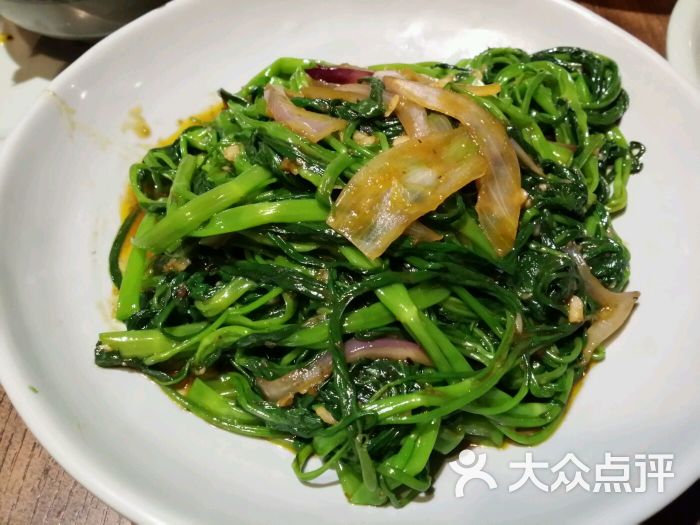 马拉盏炒通菜