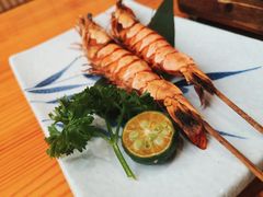 盐烤大虾-鲁山人日本料理·放题·套餐(松卫北路店)