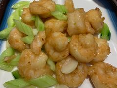 清炒虾仁-大眼锅贴水饺(河东店)