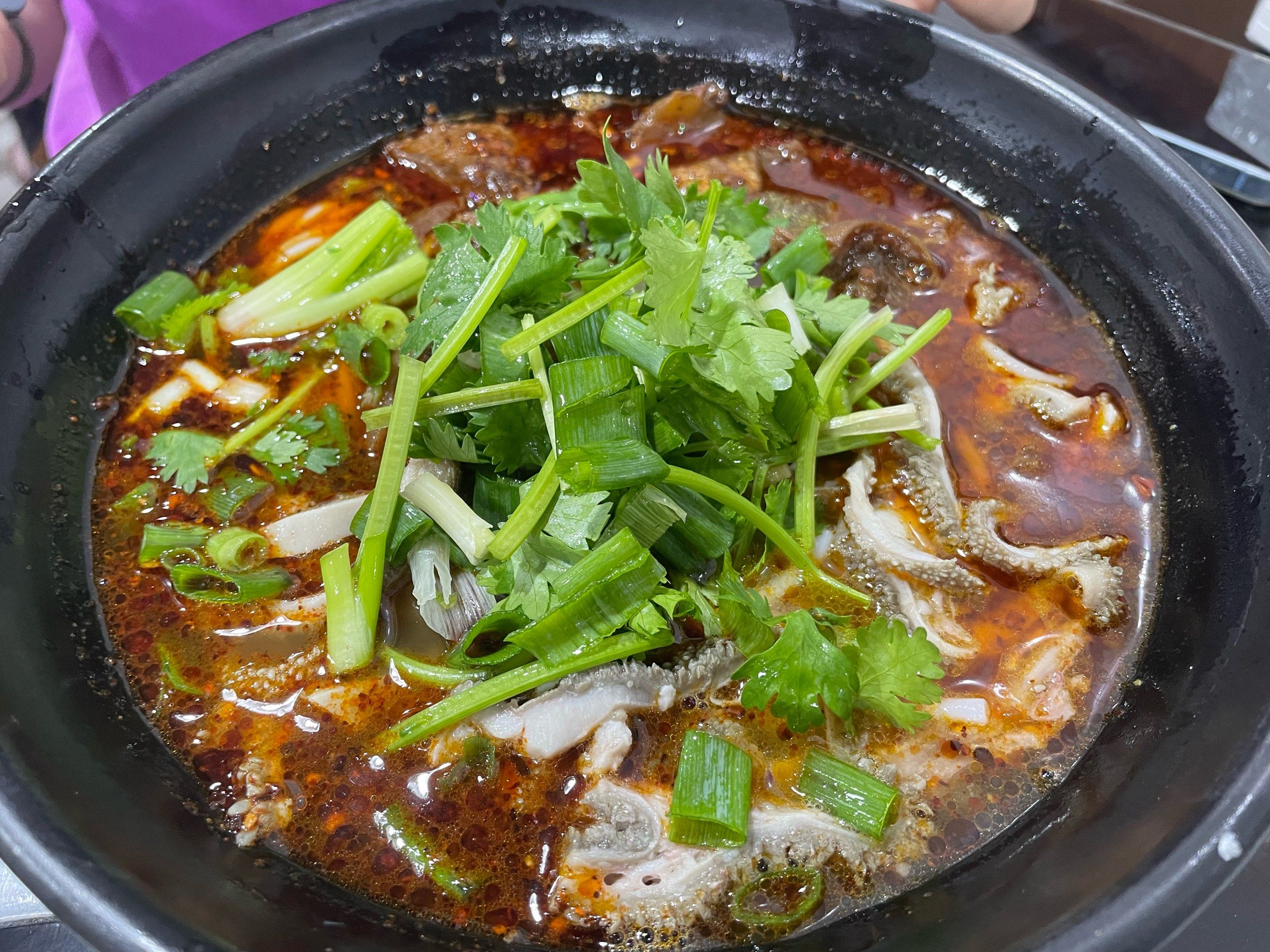 超多人的红烧羊肉粉