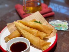 鲜虾炸春卷-山水茶艺馆·点心粤菜·30年老字号