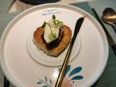 法式香煎鹅肝(客)-蜜桃花开·中西融合菜E&W(南长街店)
