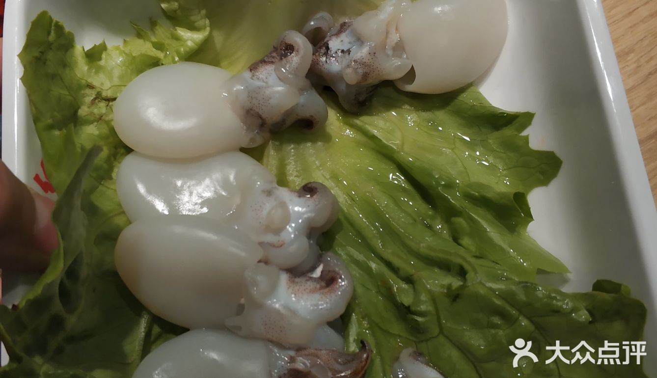 如图 豆芽是刚刚叫服务员换新的