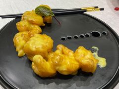 法芥虾丸子-月福京味斋·烤鸭店·北京菜(鼓楼总店)