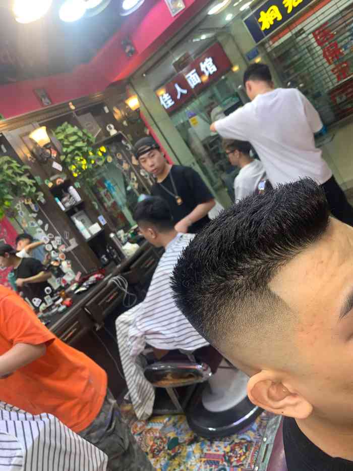 barber潮先生男士理发店(观音桥店)-"总所周知 我和吴彦祖的颜值撑起