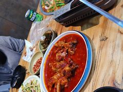 牛肉八带鱼饼土豪锅-京玉菲饭店(李村店)