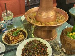 土司铜锅油焖鸡-浩海火燒雲傣家菜(静安芮欧店)