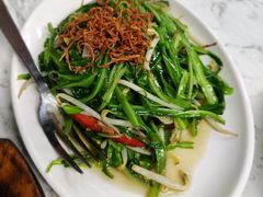 清炒青龙菜-Whampoa Keng Fish Head Steamboat @ Balestier