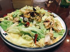 大头菜炒海螺-晚归月亮湾私家菜(临邑路店)