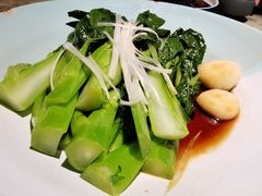 油淋脆菜心-绿茶餐厅(乐峰广场店)