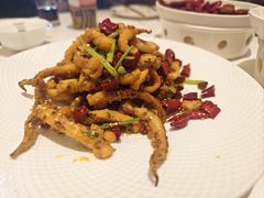 干煸鱿鱼须-大铁勺新津菜(东丽阳光新业广场店)