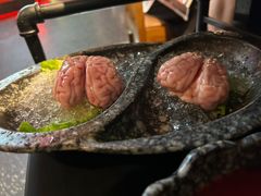 热气鲜猪脑-哥老官重庆美蛙鱼头(宝山龙湖店)