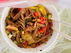 牛肉腰花二合一豆皮-周记热干面豆皮大王(桃花东街店)