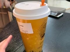 芒果百香果啵啵-老虎堂TIGER SUGAR