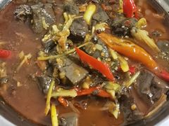红烧羊血-野狗羊肉汤