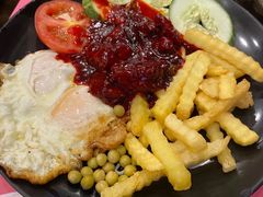 烤鸡饭-新加坡Zam Zam餐馆