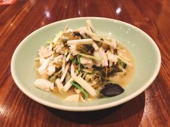 雪菜冬笋炒目鱼-虎哥私房菜(馒头山店)