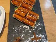 烧汁金菇卷-朵朵开素食餐厅(后宰门街店)