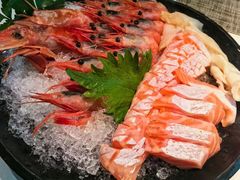 三文鱼腩刺身-渔荷食町·铁板烧料理(崂山万象汇店)